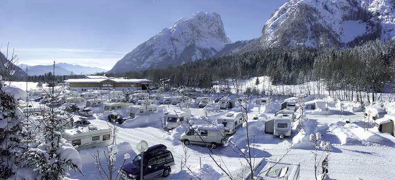 Campen in der Olympiaregion Seefeld