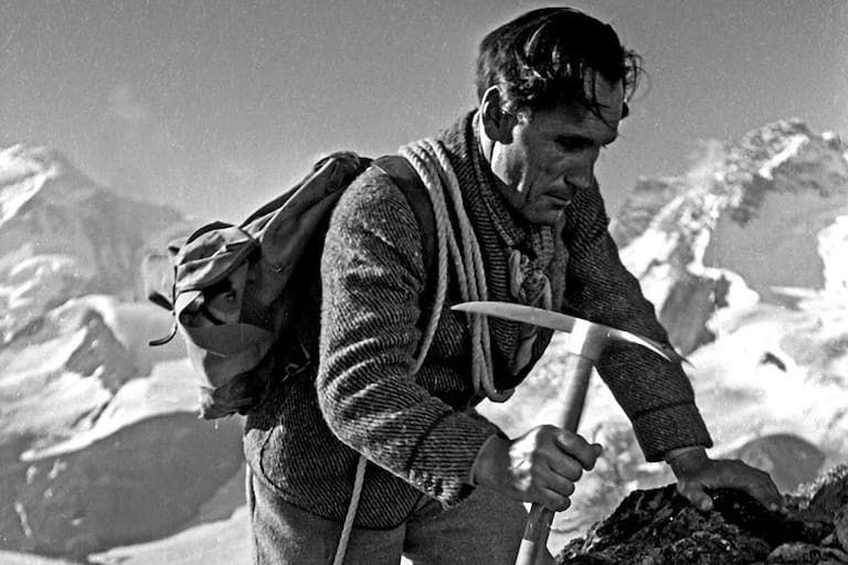 Luis Trenker in „Der Berg ruft“