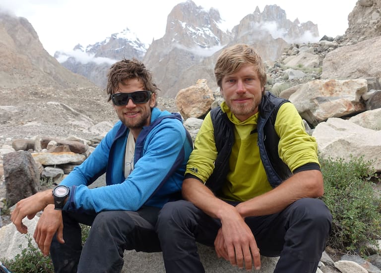 Martin Sieberer und Simon Messner im Karakorum