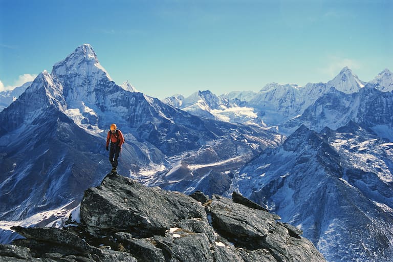 Höhenrekorde im Bergsteigen Himalaya