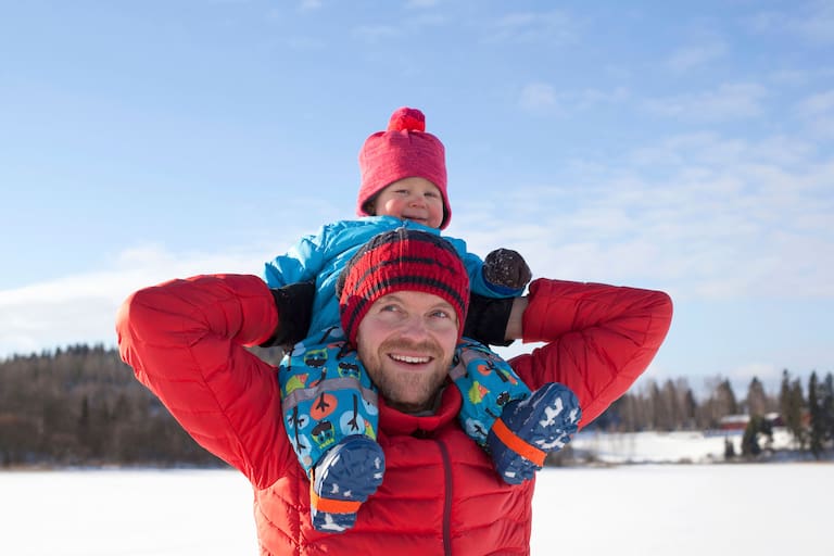 Richtig angezogen macht den Kleinen der Winter-Ausflug mehr Spaß
