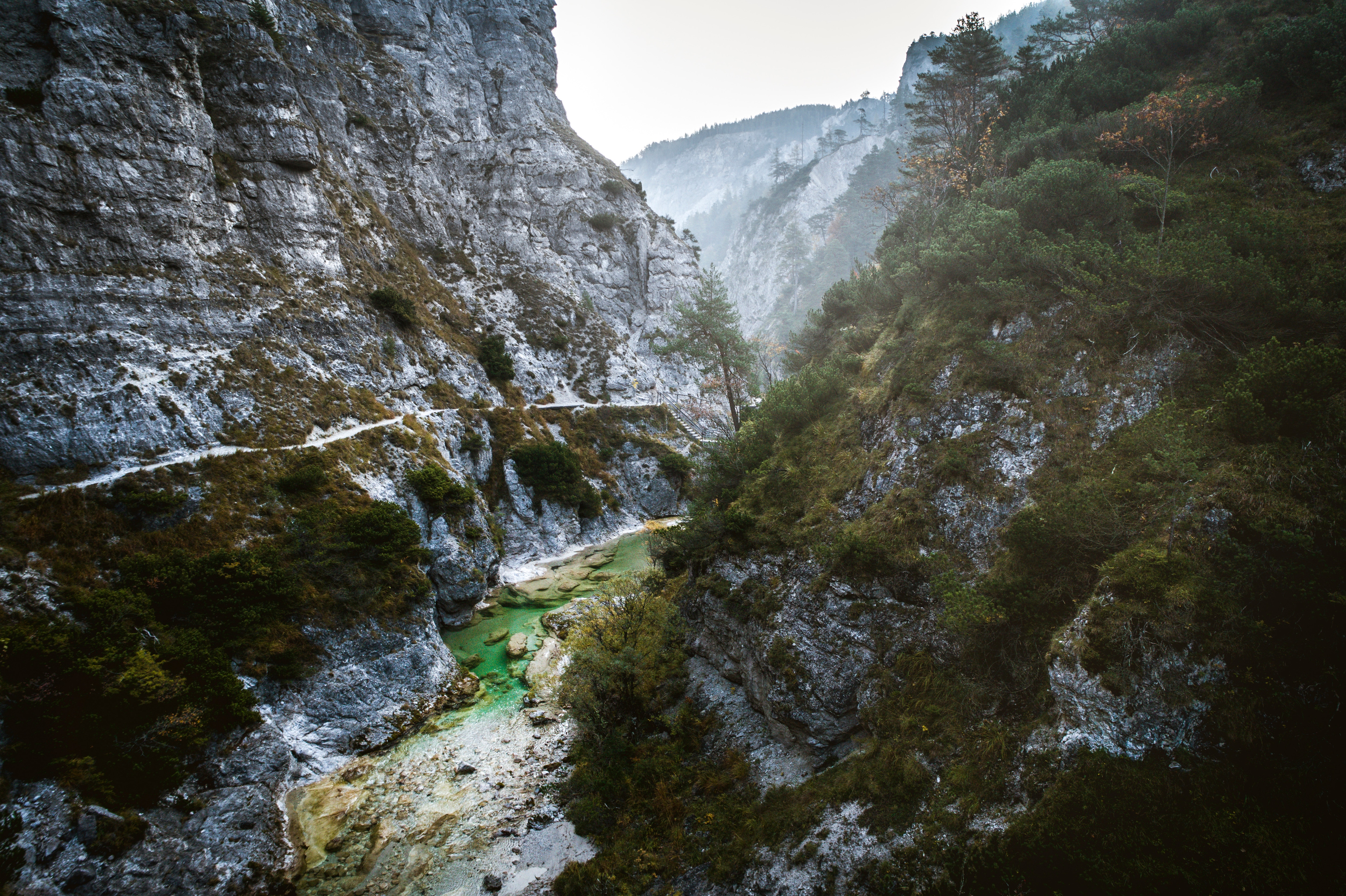Die Ötschergräben in den Ybbstaler Alpen sind für milde Wintertage ein grandioses Tourenziel