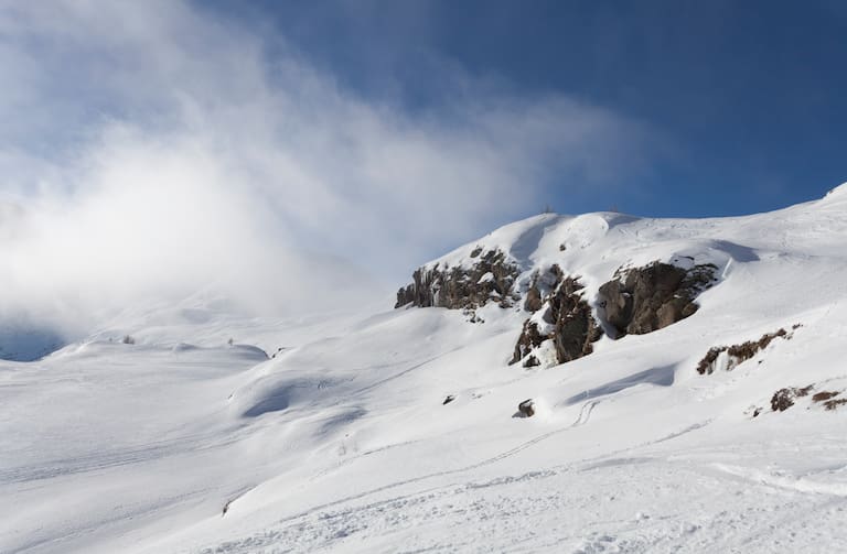 Gemütliche Skitour auf das beliebte Spitzhorli (2.736 m) in den Walliser Alpen 