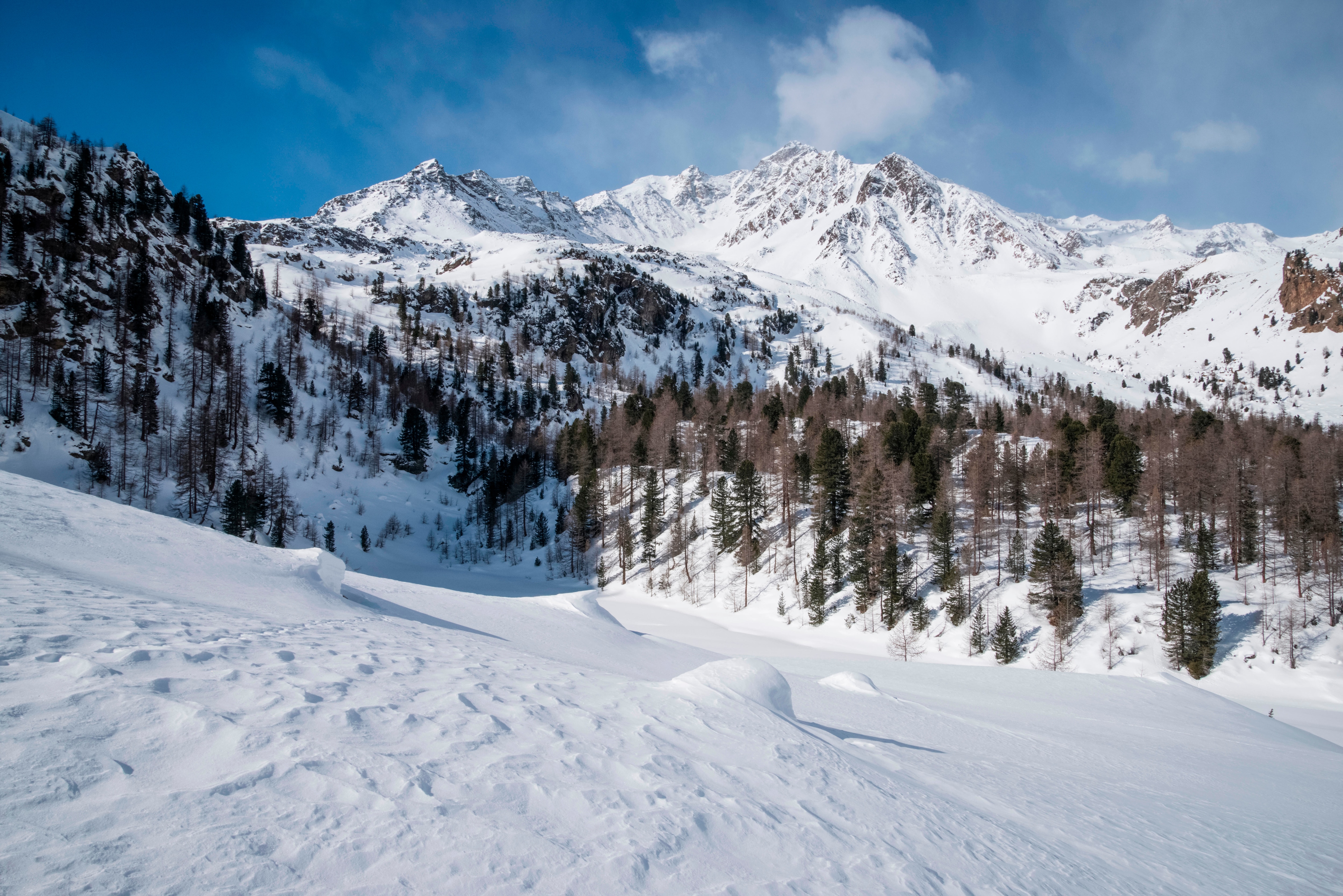 Schneeschuhwandern im idyllischen Südtiroler Ultental