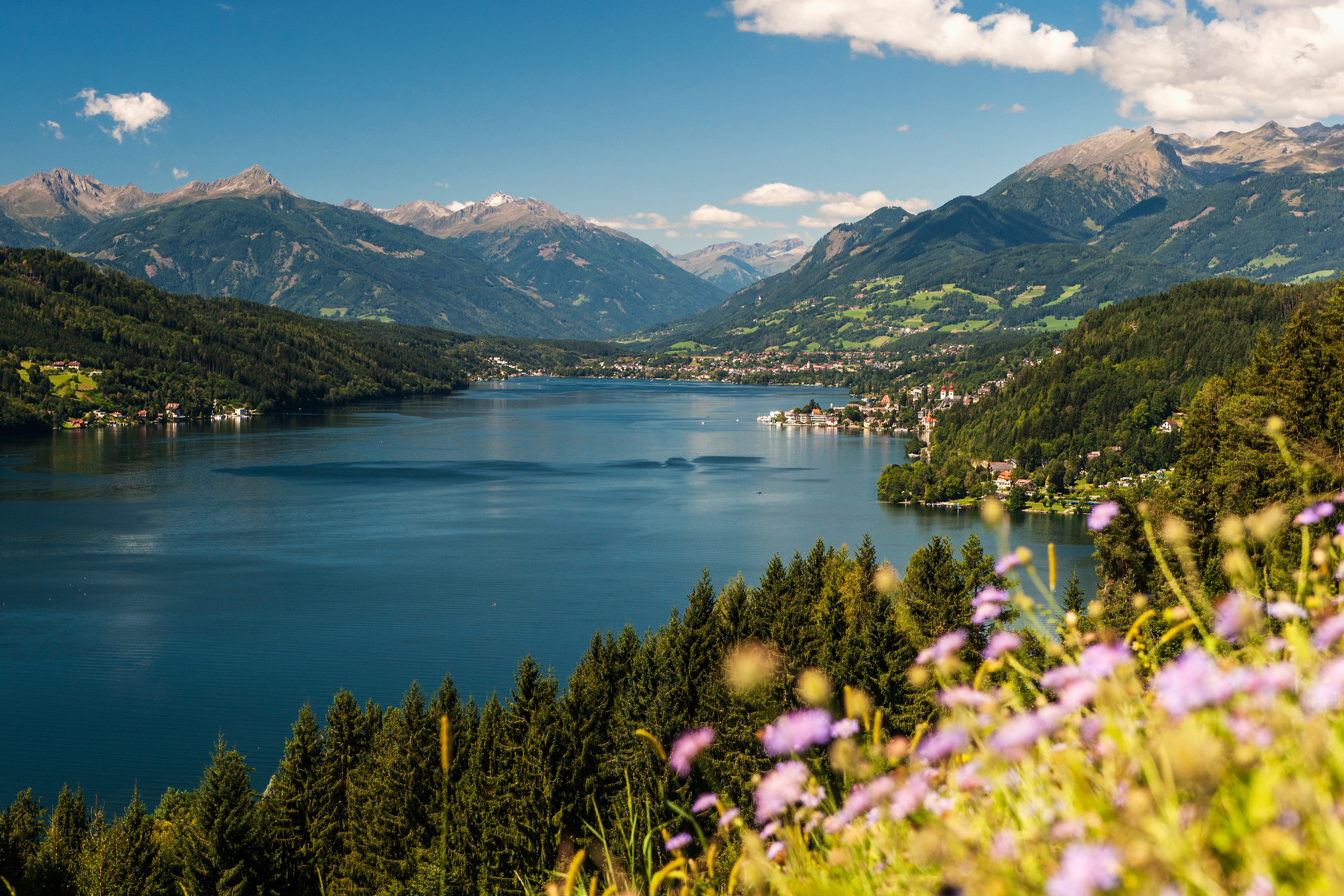 Alpe-Adria-Trail: Am Millstätter See in Kärnten 