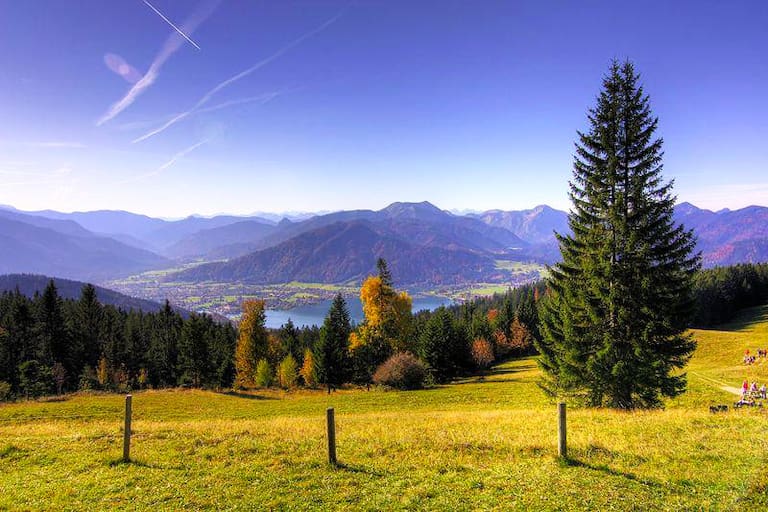 Tegernsee: Wanderung auf die Neureuth in den Bayerischen Voralpen