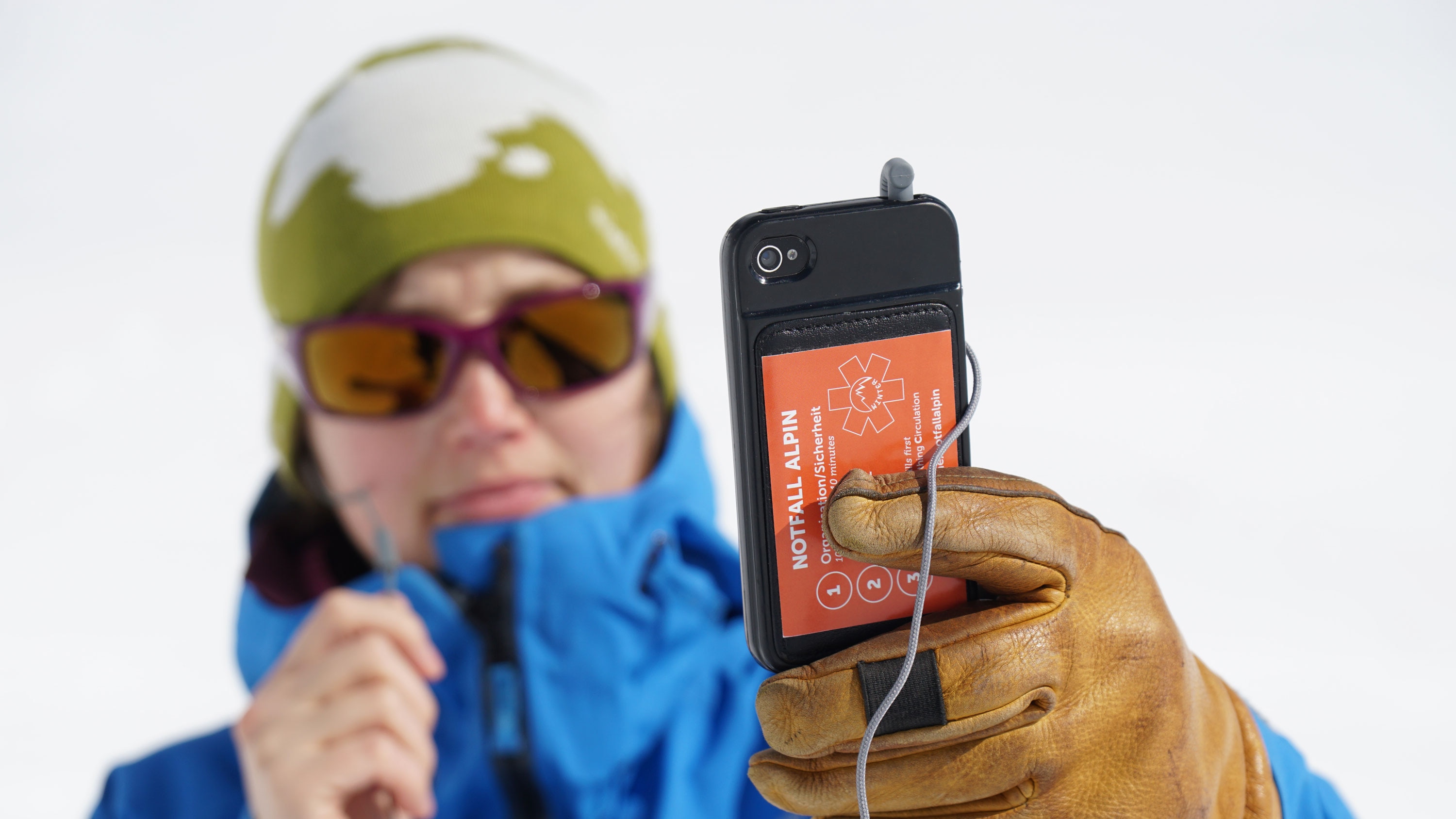 Notfall am Berg: Headset - Handy-Netzabdeckung