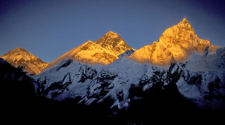Höchster Berg der Erde: Mount Everest, Himalaya