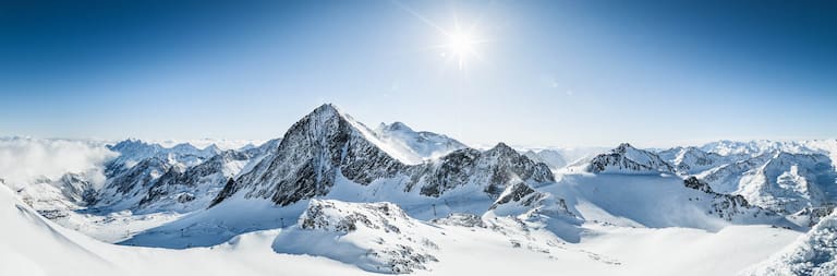 Panorama Stubaier Gletscher