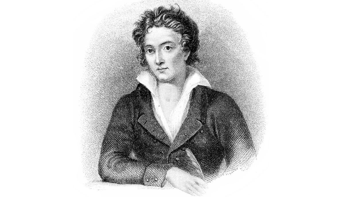 Schriftsteller Percy Bysshe Shelley
