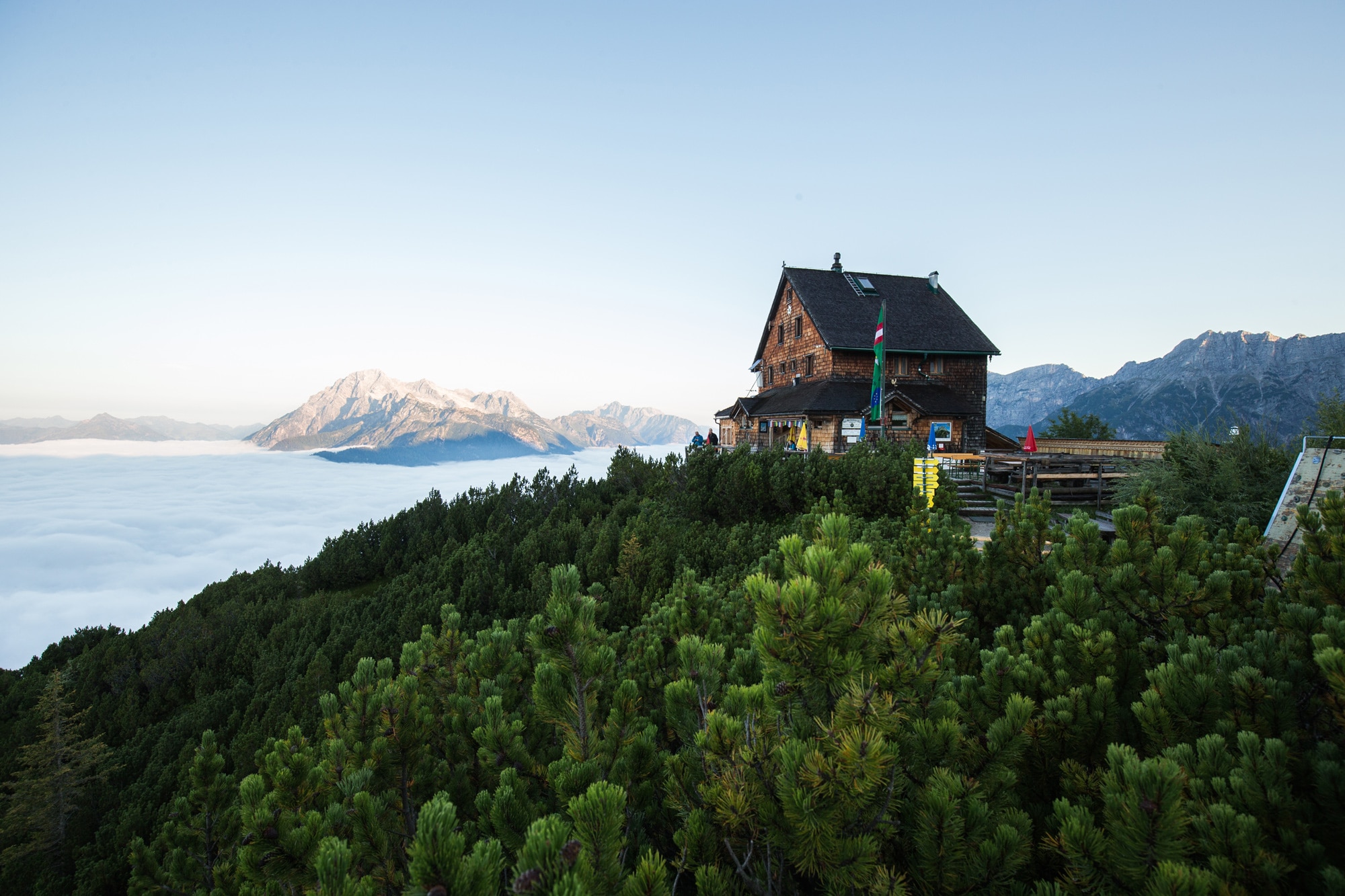 Die Peter-Wiechenthaler-Hütte in Salzburg