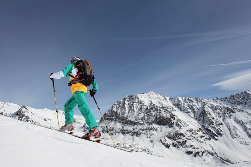 Südtirol: Pistenskitour am Schnalstaler Gletscher