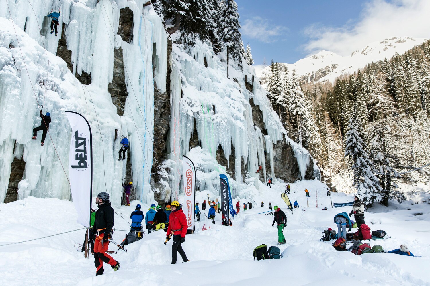 Eiskletterfestival im Eispark Osttirol