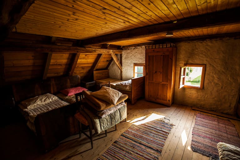 Schlafen im Reichraminger Hintergebirge: Bettenlager der Ebenforstalm in Oberösterreich