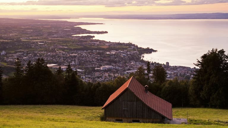 Rorschach und Bodensee in St. Gallen