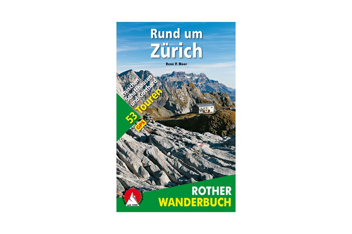 Rother Wanderbuch: „Rund um Zürich“ von René P. Moor