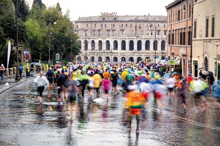 Rom-Marathon in Italien