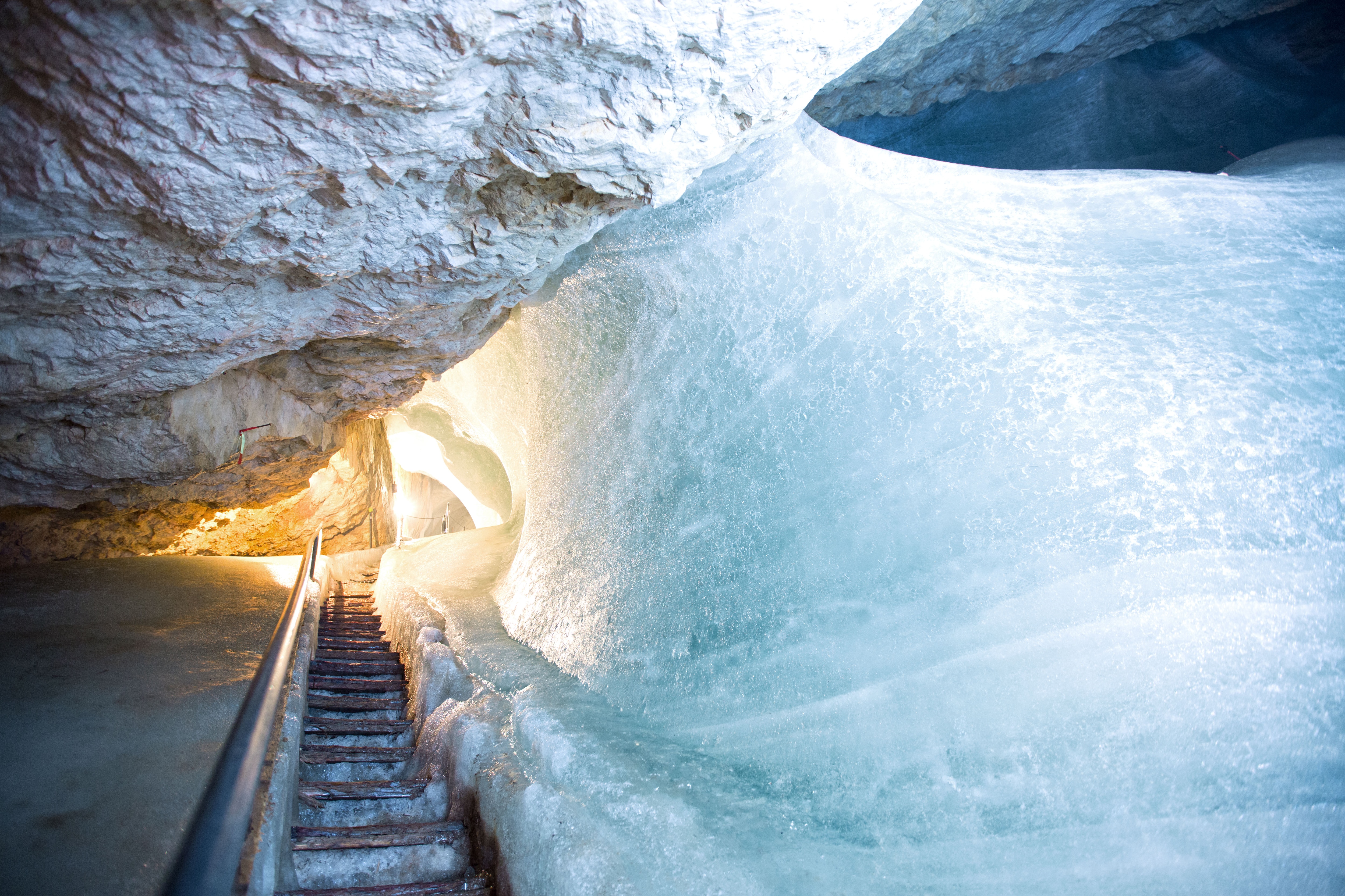 Schellenberger Eishöhle in den Berchtesgadener Alpen