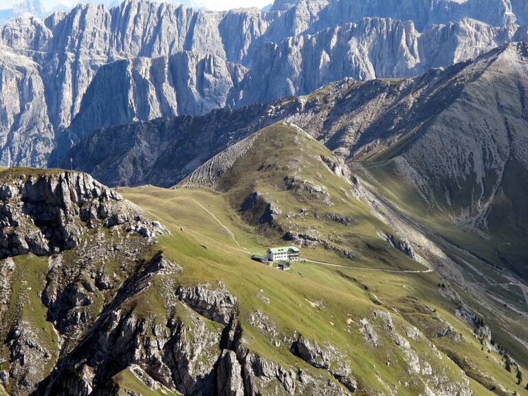 Schlüterhütte im Trentino-Südtirol