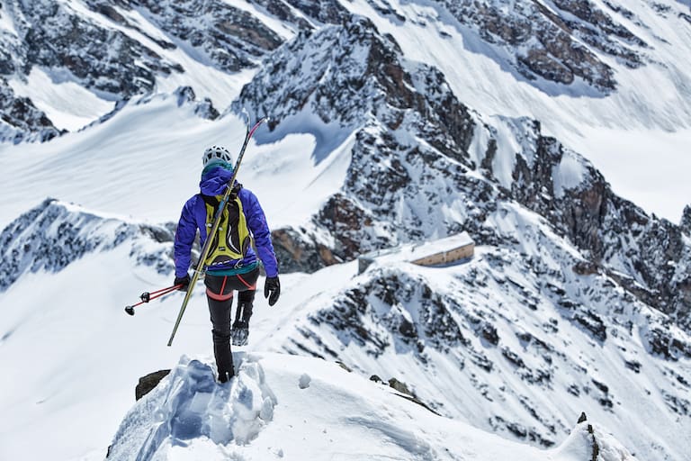 Die Begleitung durch einen Bergführer steigert nicht nur die Sicherheit, sondern auch das Erlebnis. So z.B. am Großglockner.