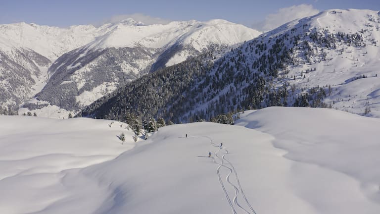 Skitourengehen im Einklang mit der Natur – hier im Villgratental.