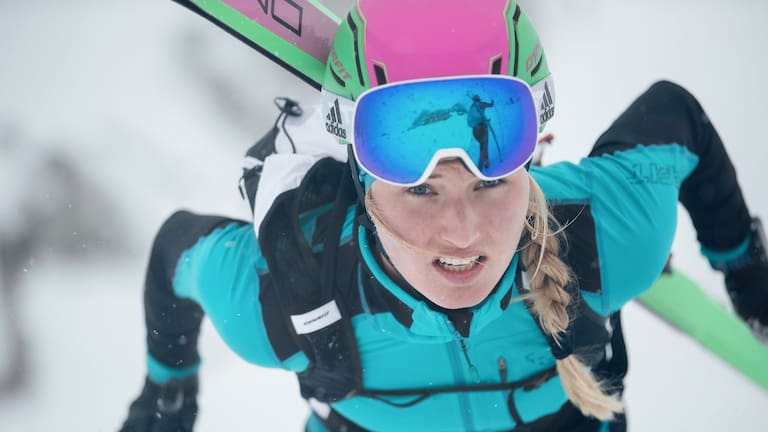 Dynafit-Athletin und Skibergsteigerin: Johanna Erhart aus Salzburg