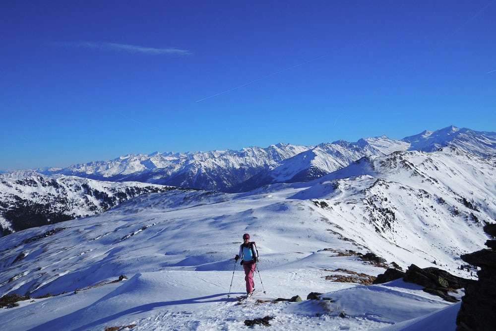 Salzburger Land: Skitour auf den Sonnwendkogel