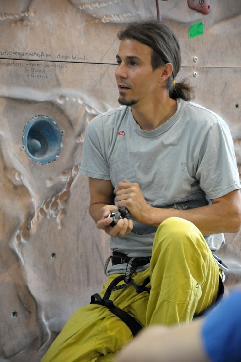 Markus Schwaiger, Sportkletterlehrer, Ausbilder, Sportkletterverantwortlicher beim ÖAV und Kletterführerautor.