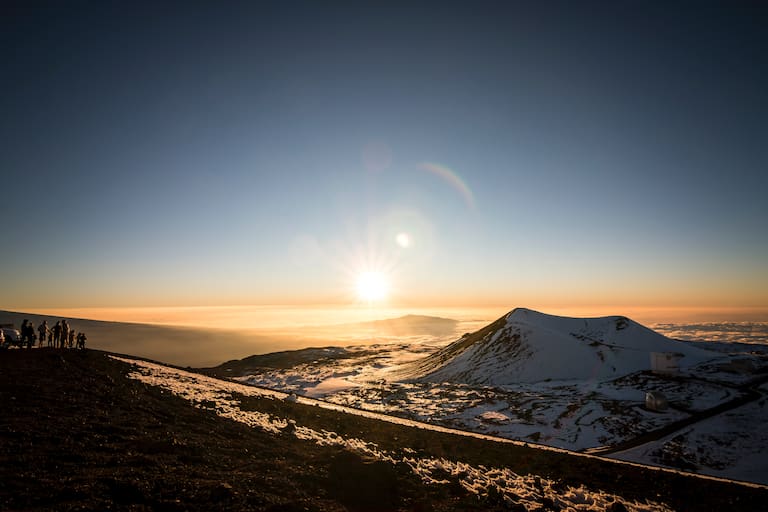 Sonnenaufgang am Mauna Kea