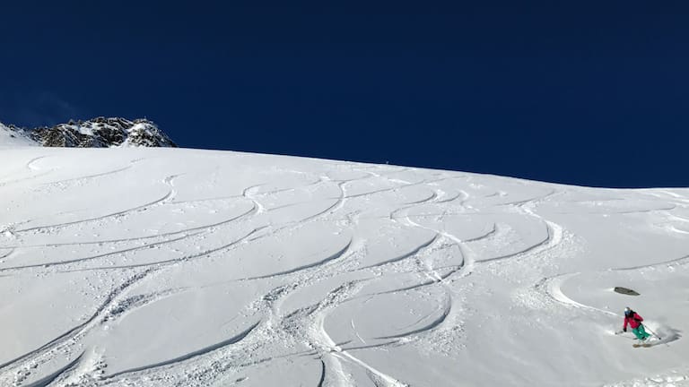 Skifahren: Stubaier Gletscher in Tirol