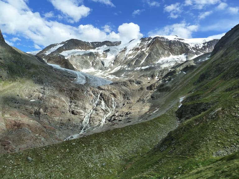 Der Taschachferner in den Ötztaler Alpen