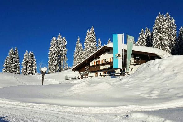 Traunsteiner Skihütte in Bayern