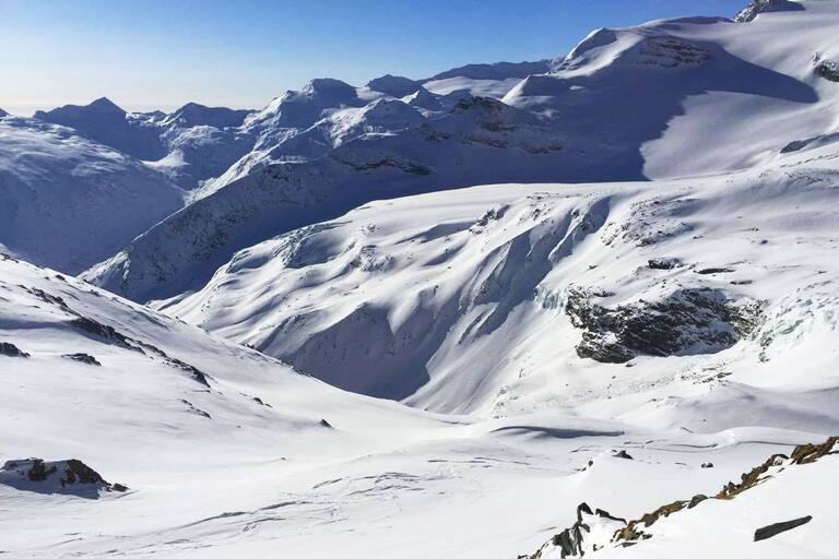 Rund um die Britannia Hütte: Walliser Alpen in der Schweiz