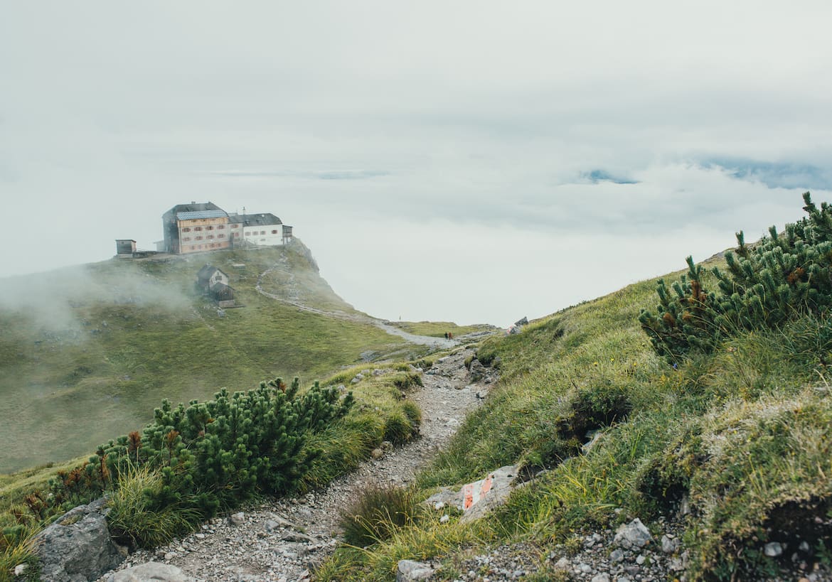 Das Watzmannhaus.