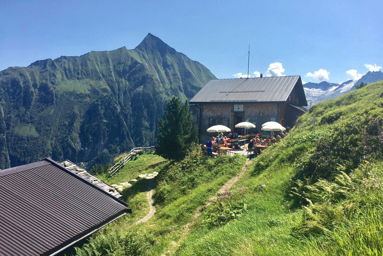 Die Gamshütte in den Zillertaler Alpen (Tirol)