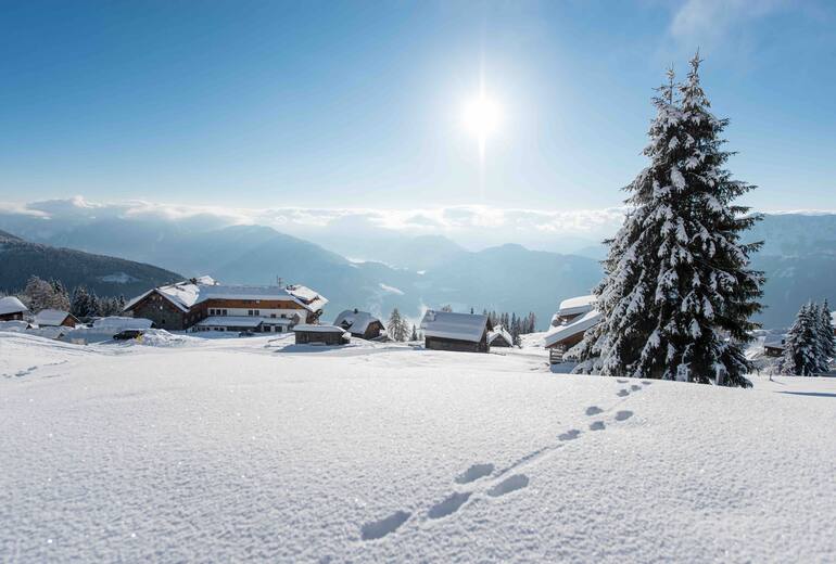 Sattlegers Alpenhof im Winter