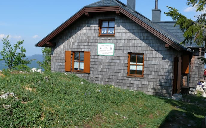 Die Türnitzer Hütte ist die erste Schutzhütte in den niederösterreichischen Voralpen.