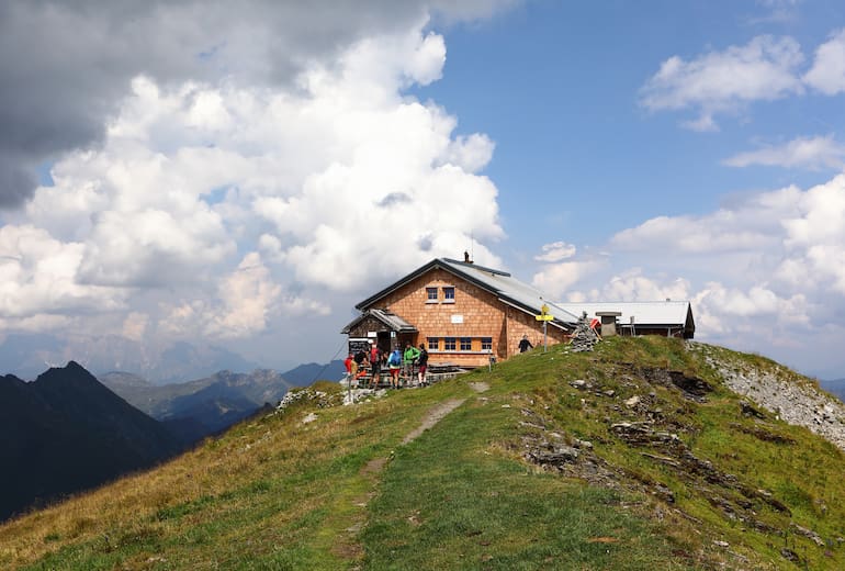 Gamskarkogelhütte in der Salzburger Ankogelgruppe