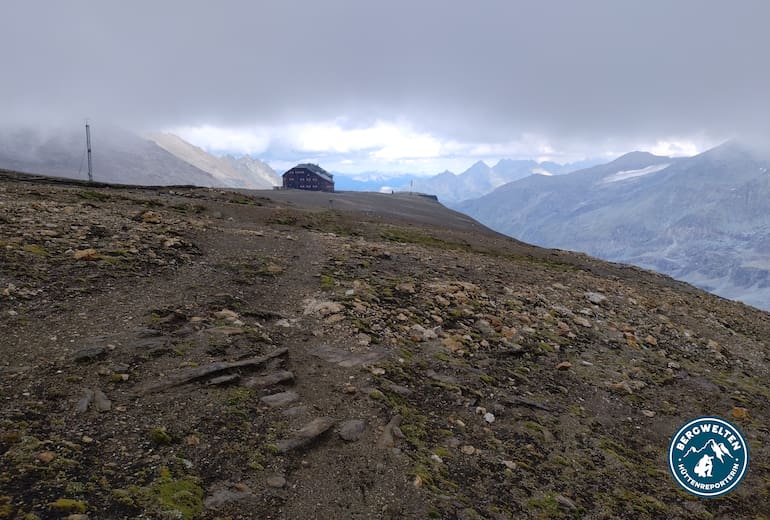 Die atemberaubende Lage der Oberwalderhütte