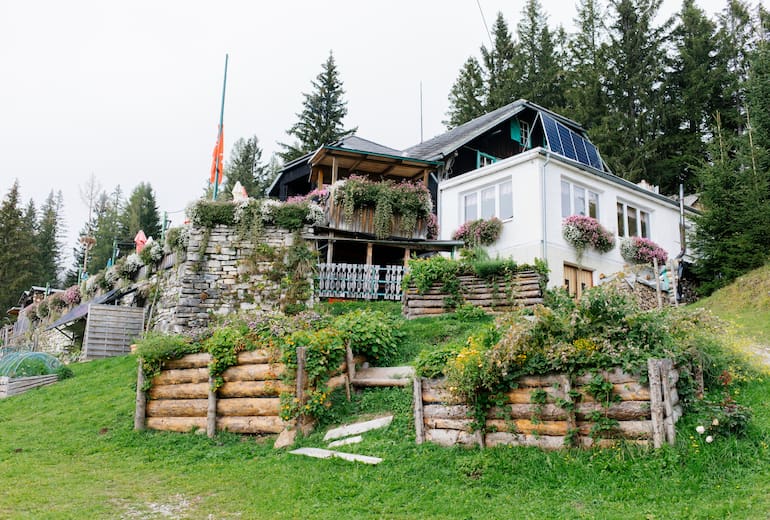 Das Oskar-Schauer-Haus liegt auf der Terenbachalpe in der Steiermark. 