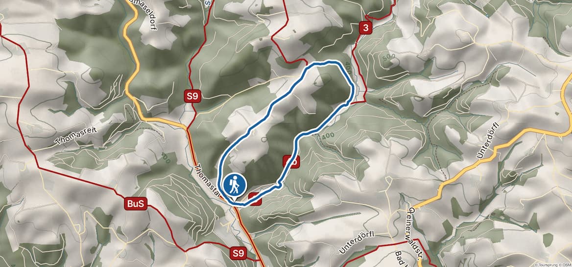 Wandern: Stilles Tal - Rundweg - 1:00 h - 4 km - Bergwelten