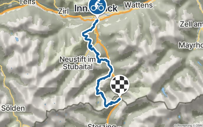 mountainbike tour tirol