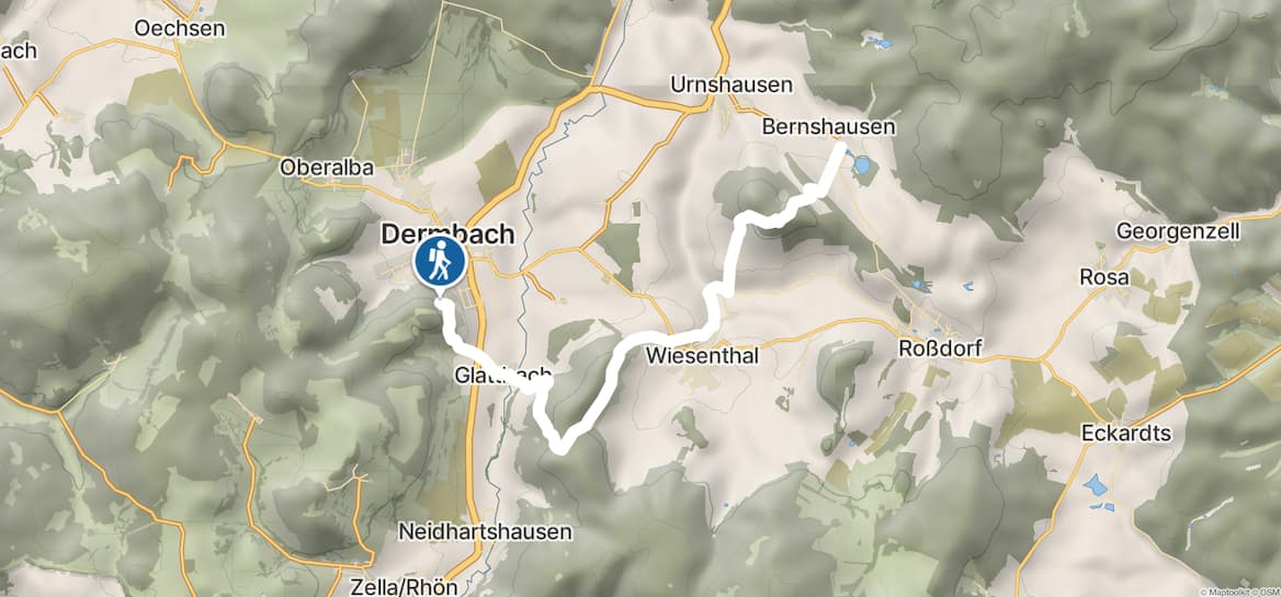 Wandern: DER HOCHRHÖNER® Kuppenrhön - Etappe 8: Von Dermbach nach