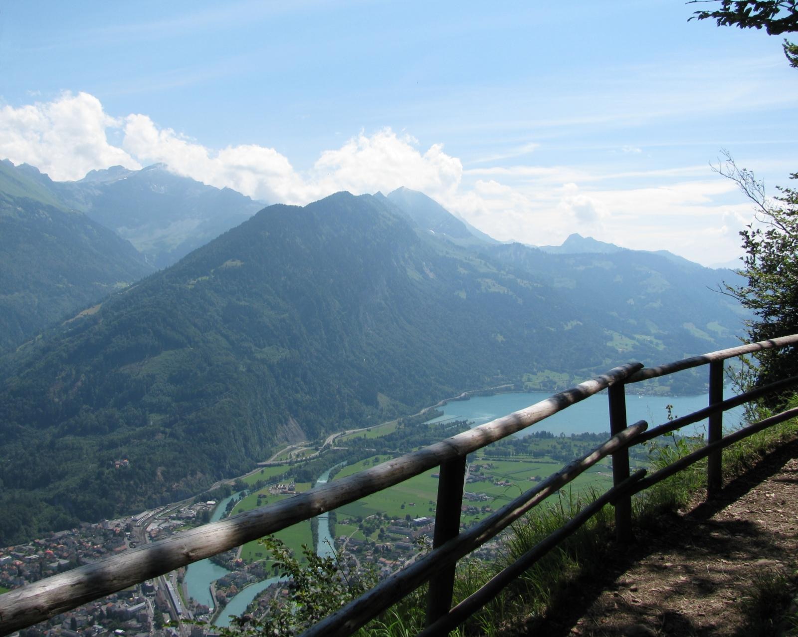 Wandern Interlaken Ost Harder Kulm 350 h 4 km Bergwelten