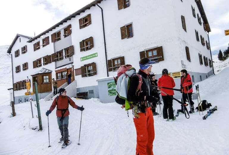 Skitouren Von Ischgl auf die Dreiländerspitze Etappe 1